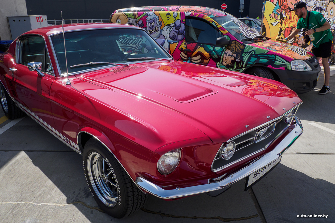 Взгляните на этот раритет — единственный в Беларуси Ford Mustang Fastback -  Автомобили Гродно