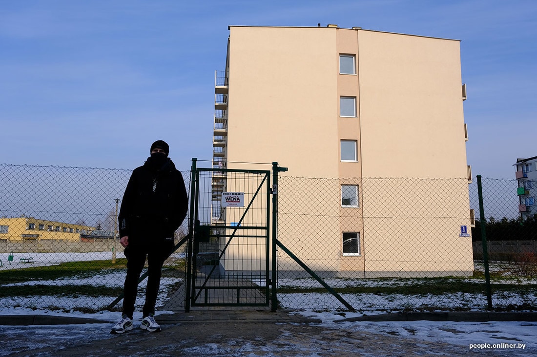 Лагерь для беженцев в польше