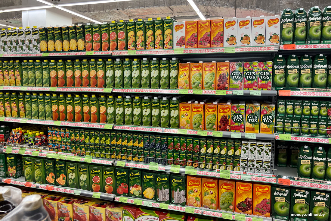 В Беларуси популярные продукты массово меняют упаковку