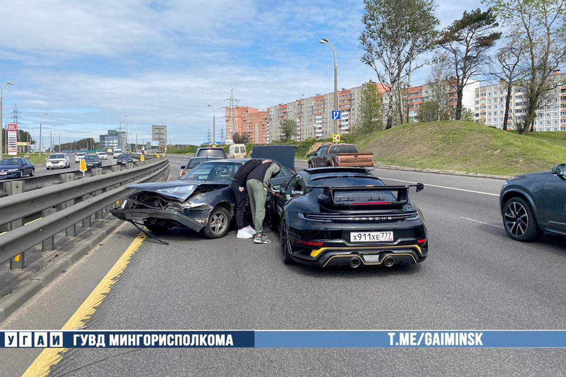 Porsche против Audi. Разбор аварии на МКАД