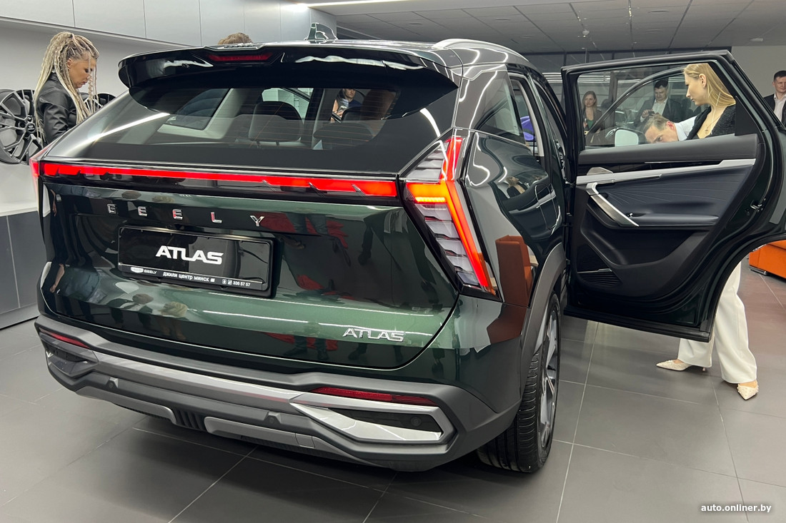 Geely Atlas Минск презентация