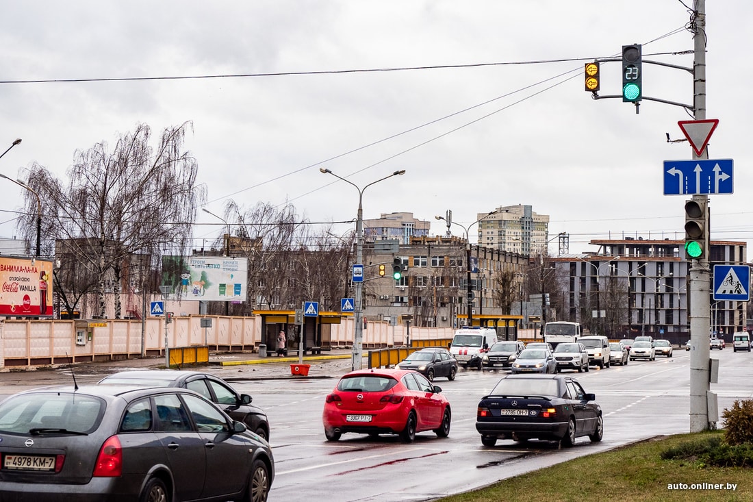 Минские автомобилисты