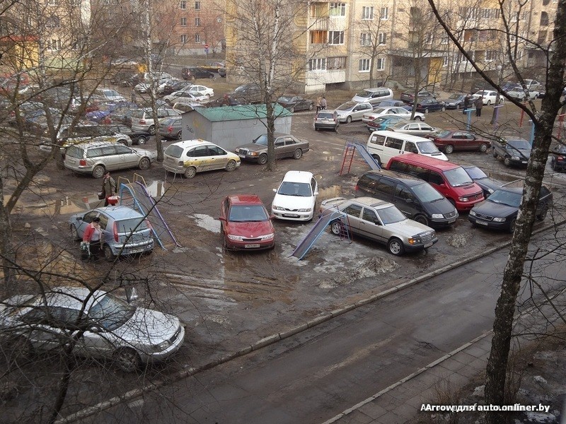 Как сделать чтобы не парковались 110