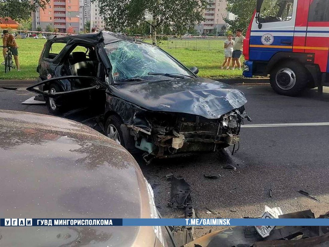 Серьезное ДТП в Минске. СК: водитель был пьян