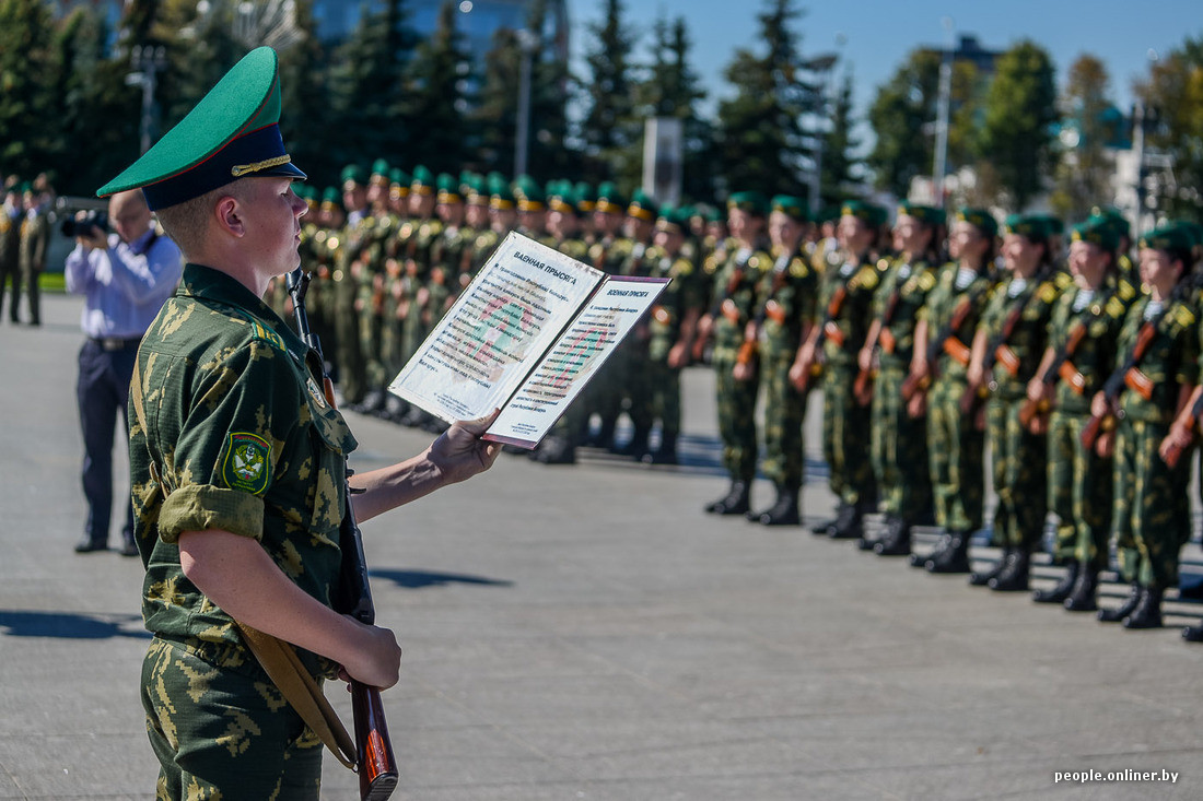 Фото курсантов пограничников