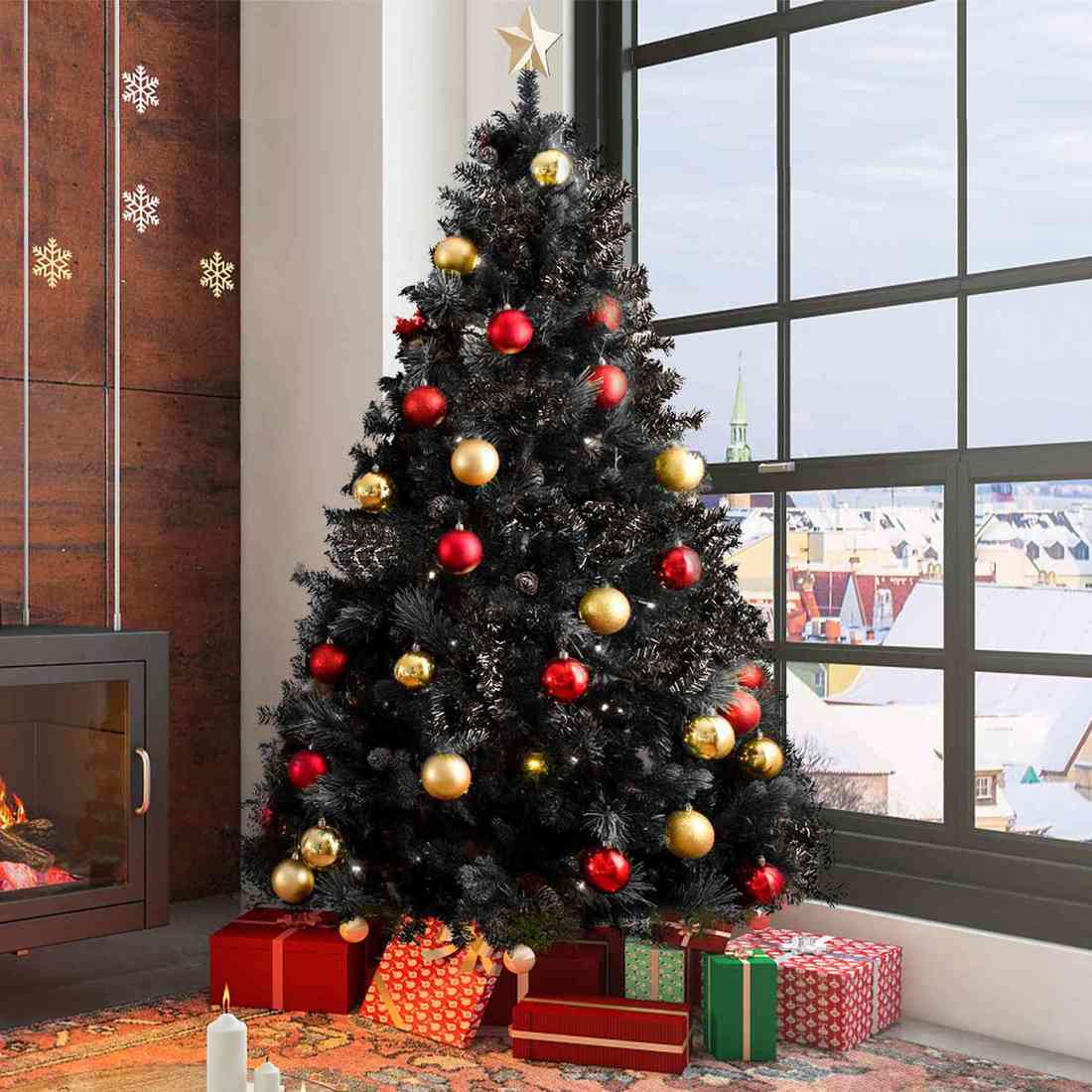 Купить новогодние украшения для дома на елку с доставкой