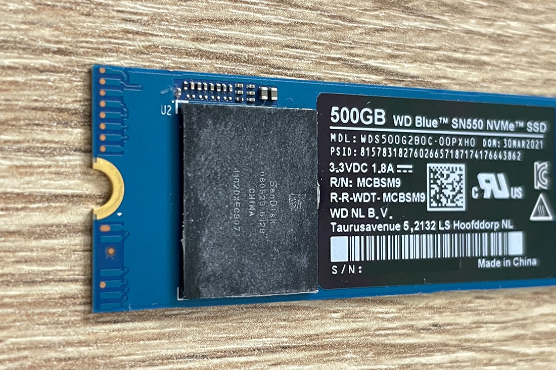 Sn550 nvme