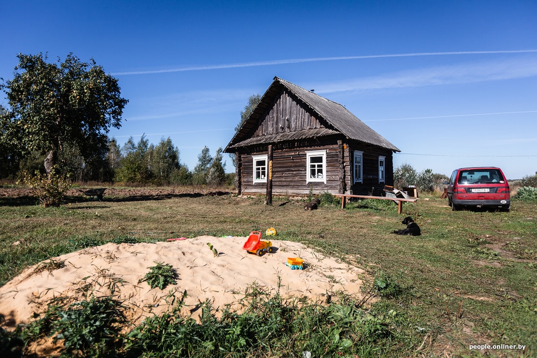 Деревня 26. Дом с костями Белоруссия.