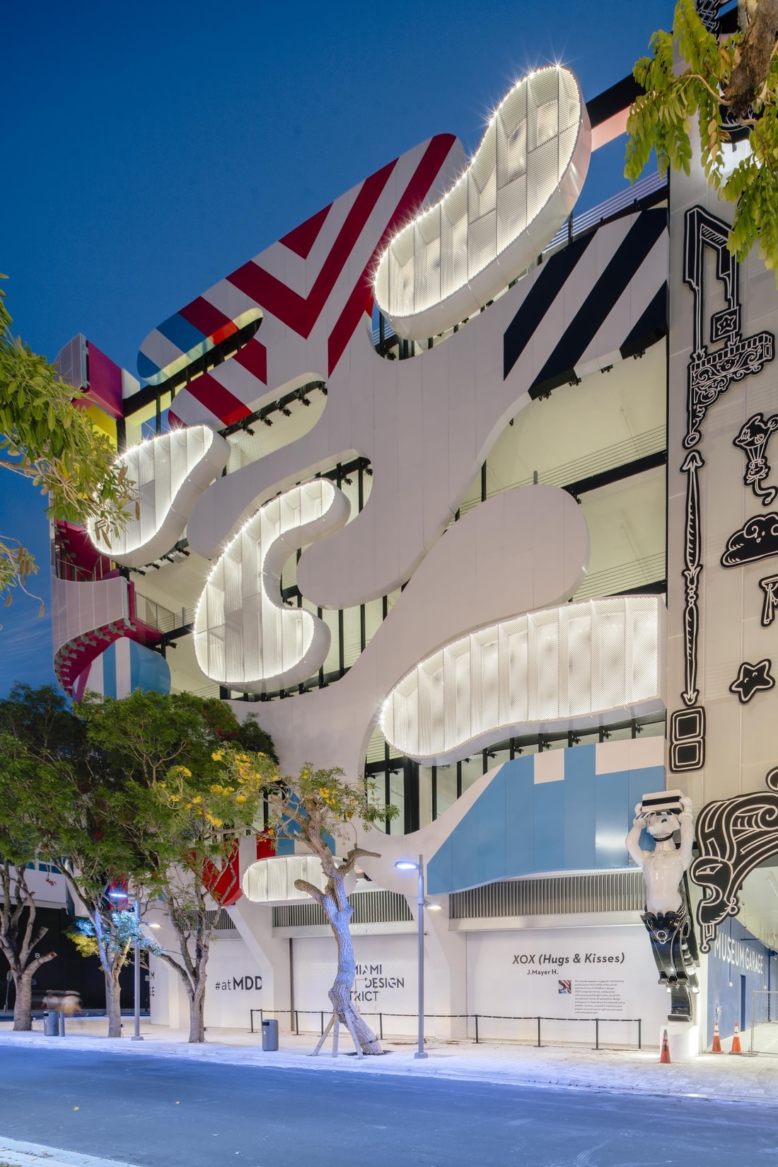 Общий вид Museum Garage в Майами