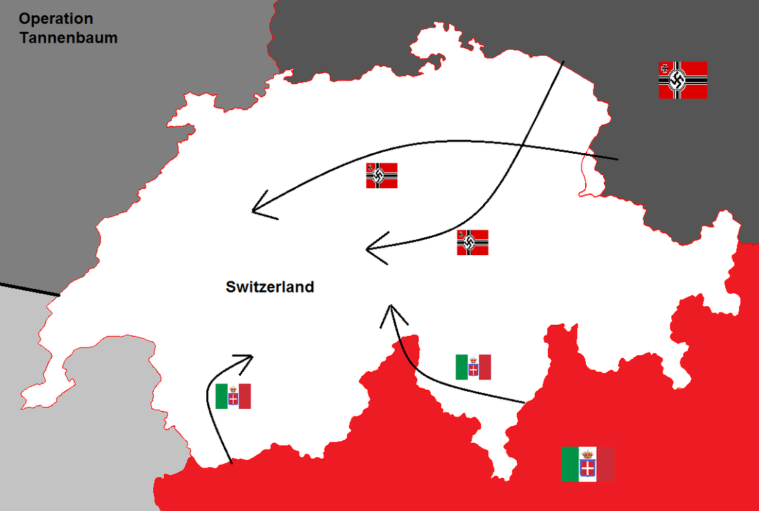 Швейцария во второй мировой войне карта. План захвата Швейцарии Германией. Операция Танненбаум. Мировые захваты германии