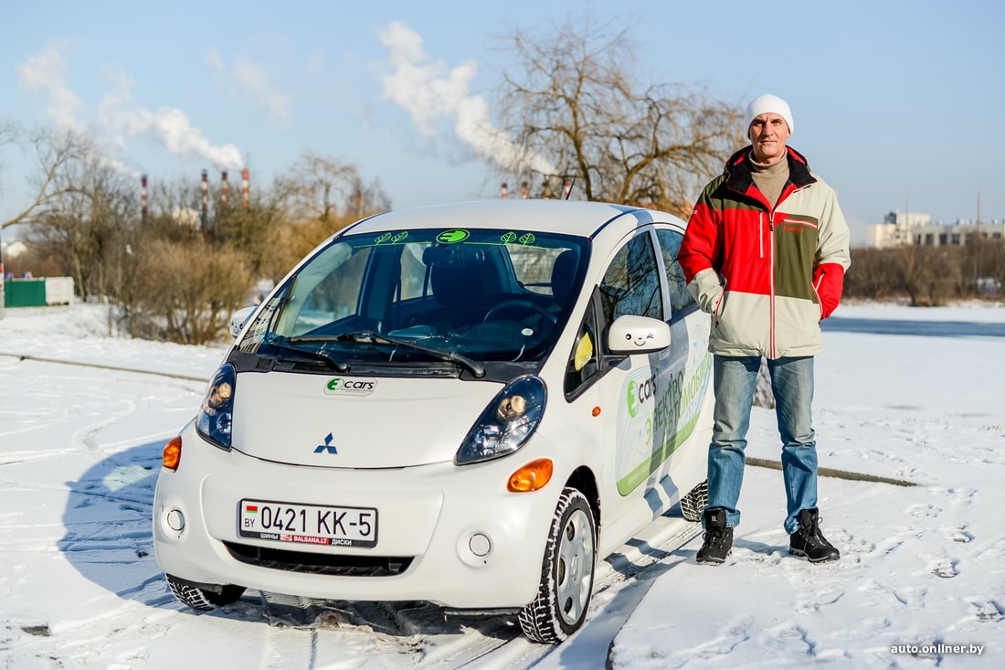 В продаже — первый ввезенный в страну электрокар Mitsubishi i-MiEV