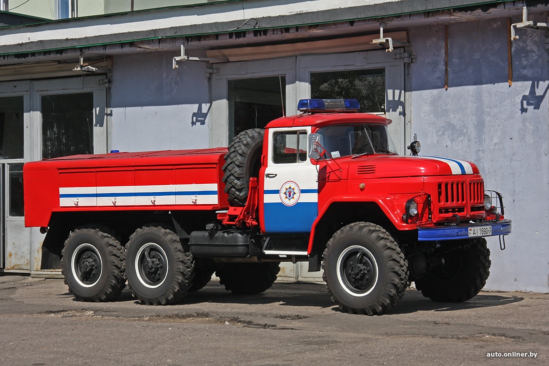 Пожарная классика. Старенькие ЗиЛ-131 на службе МЧС