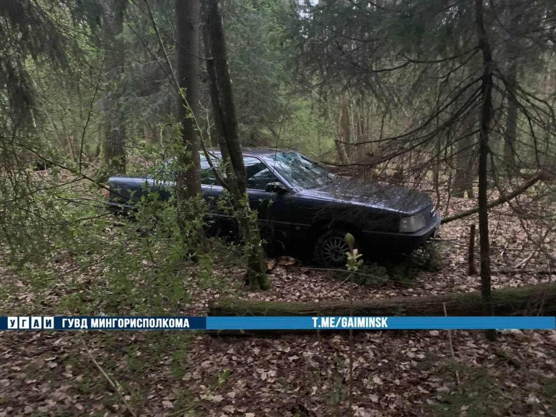 ГАИ: пьяный «бесправник» на Audi ушел от погони. Но потом попался