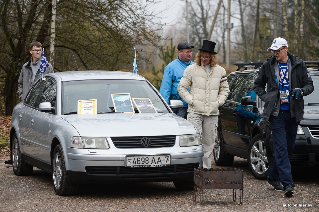 На Минском море собрались владельцы Volkswagen Passat. Как это было