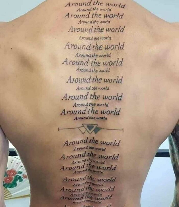 Временная переводная татуировка «Земля - Наш Общий Дом» - или неоновая светящаяся тату