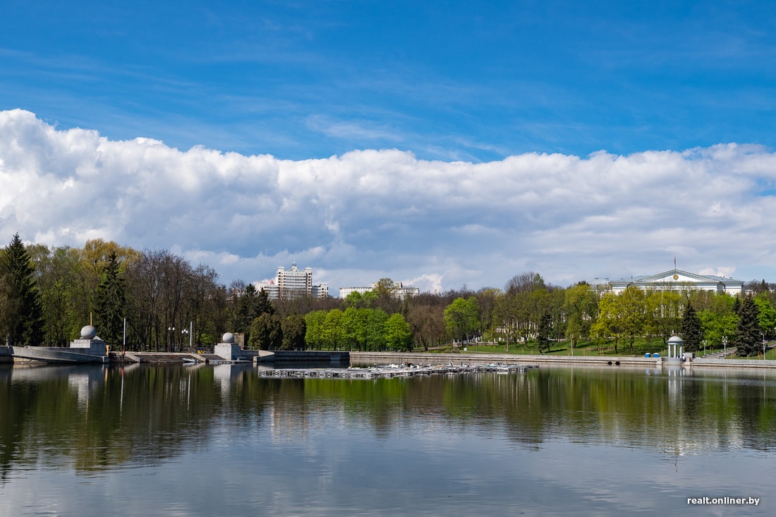 Парк янки купалы в минске фото