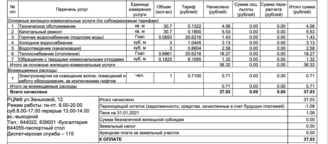 какого числа приходят жировки в минске