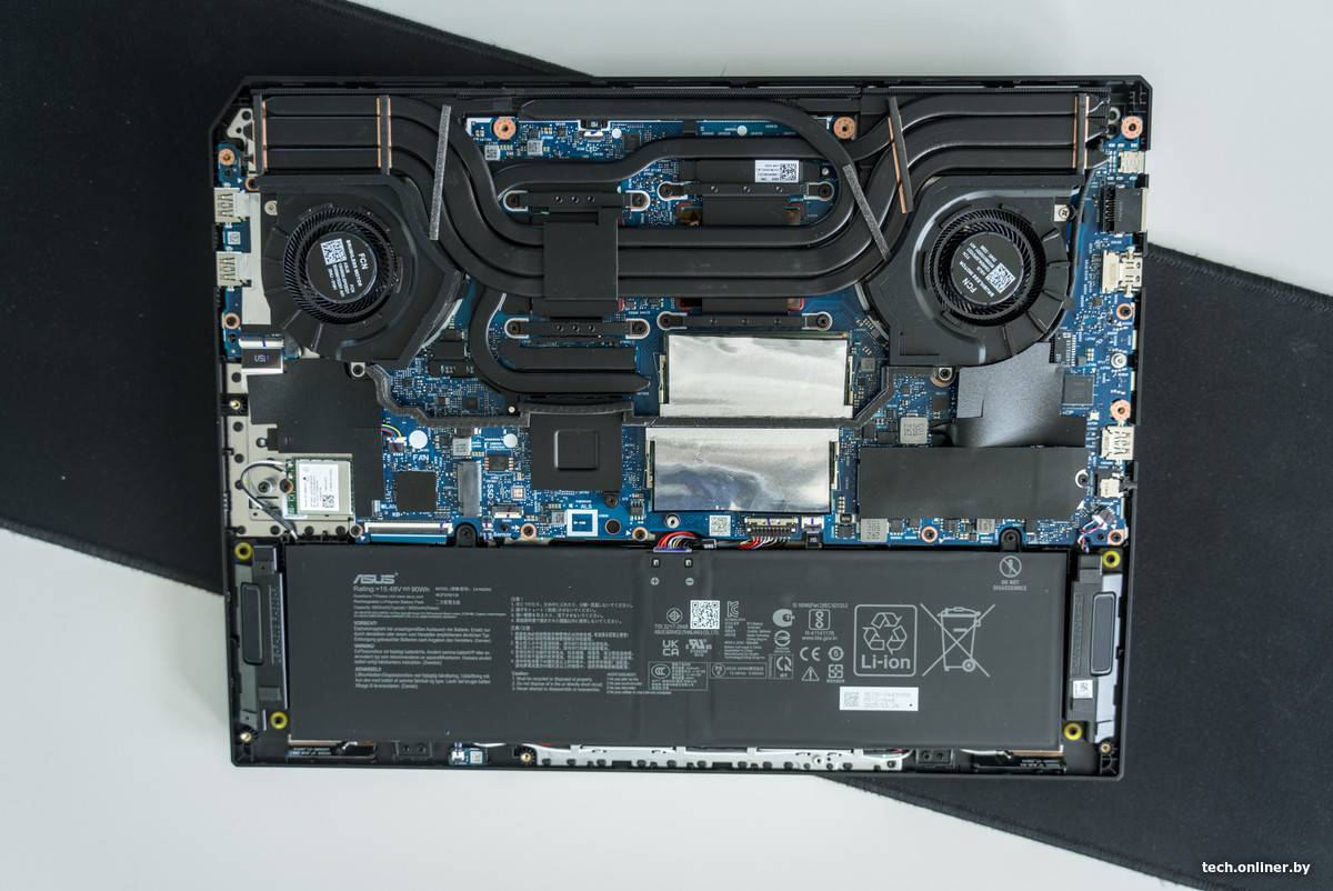 Разбор ASUS TUF Gaming F16 (2025)