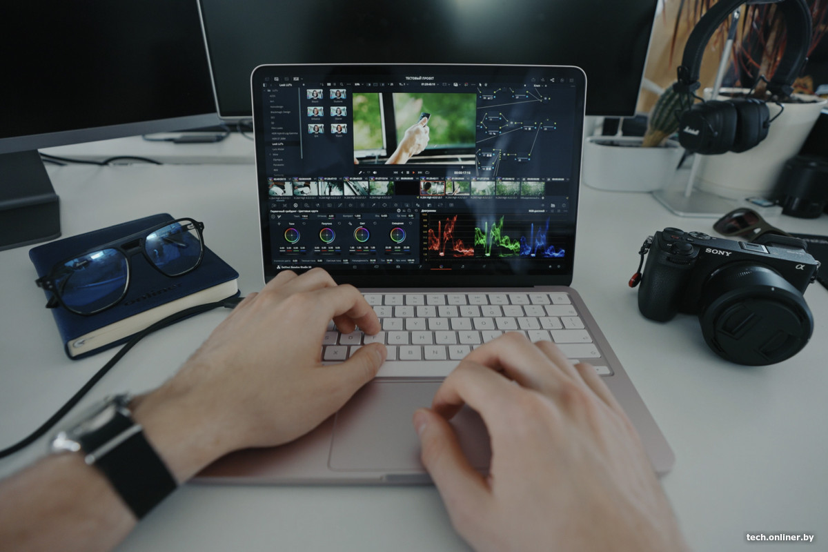 DaVinci Resolve на MacBook Neo