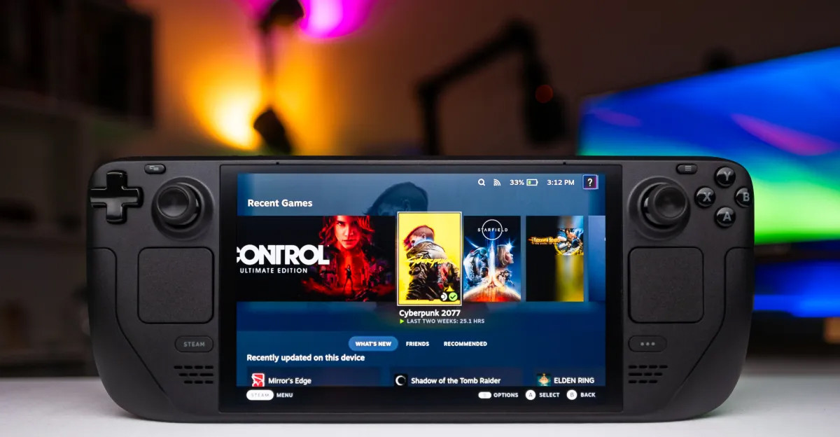 Внешний вид Steam Deck OLED