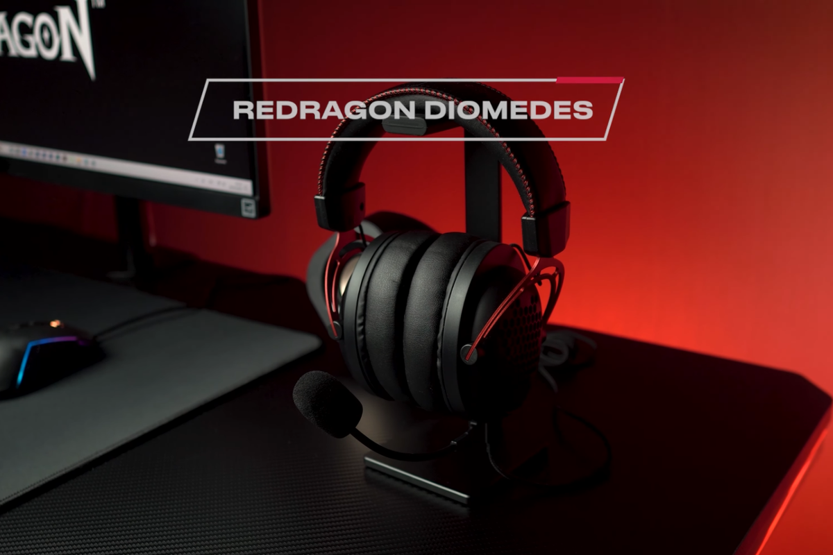 Игровые наушники Redragon Diomedes