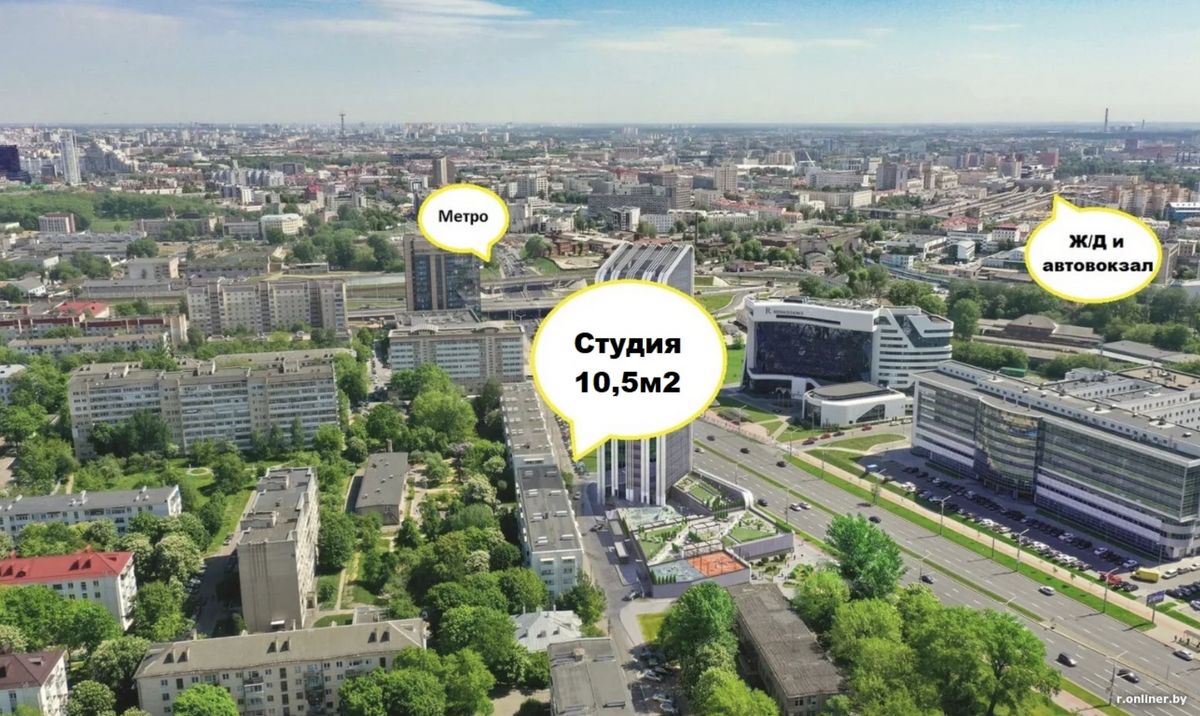 Микроквартира в 10 «квадратов»