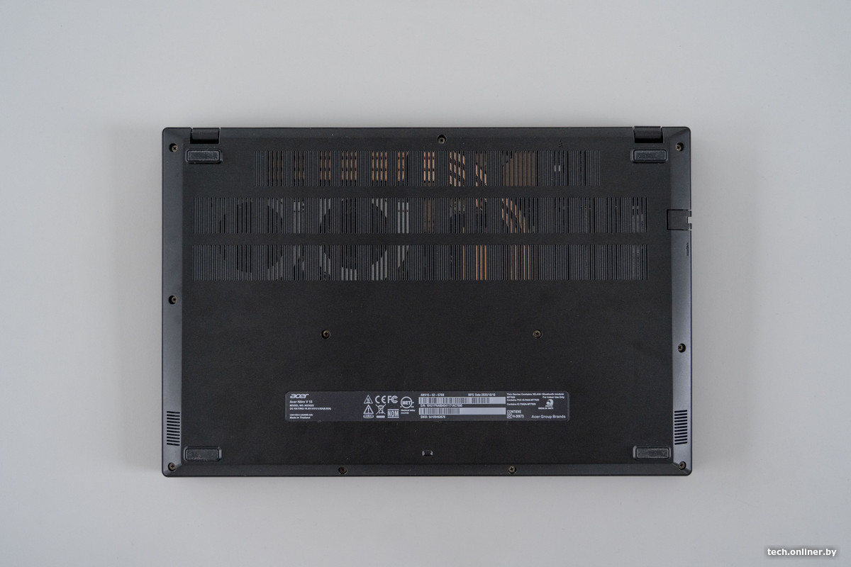 Разбор ноутбука Acer Nitro V 15