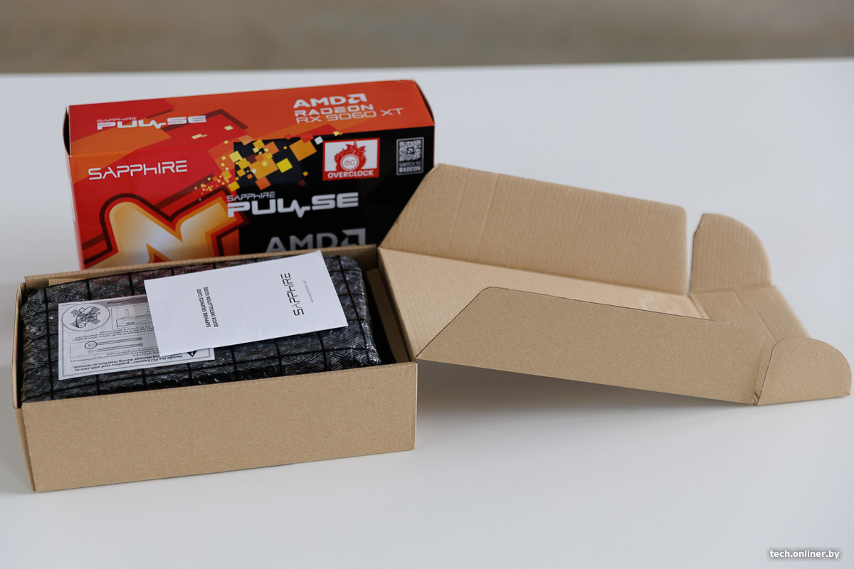 Комплектация Sapphire Pulse Radeon RX 9060 XT