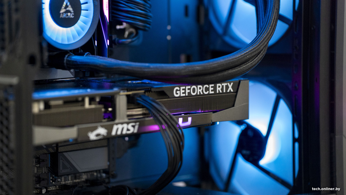Видеокарта NVIDIA GeForce RTX 5070 Ti MSI Gaming Trio Plus OC