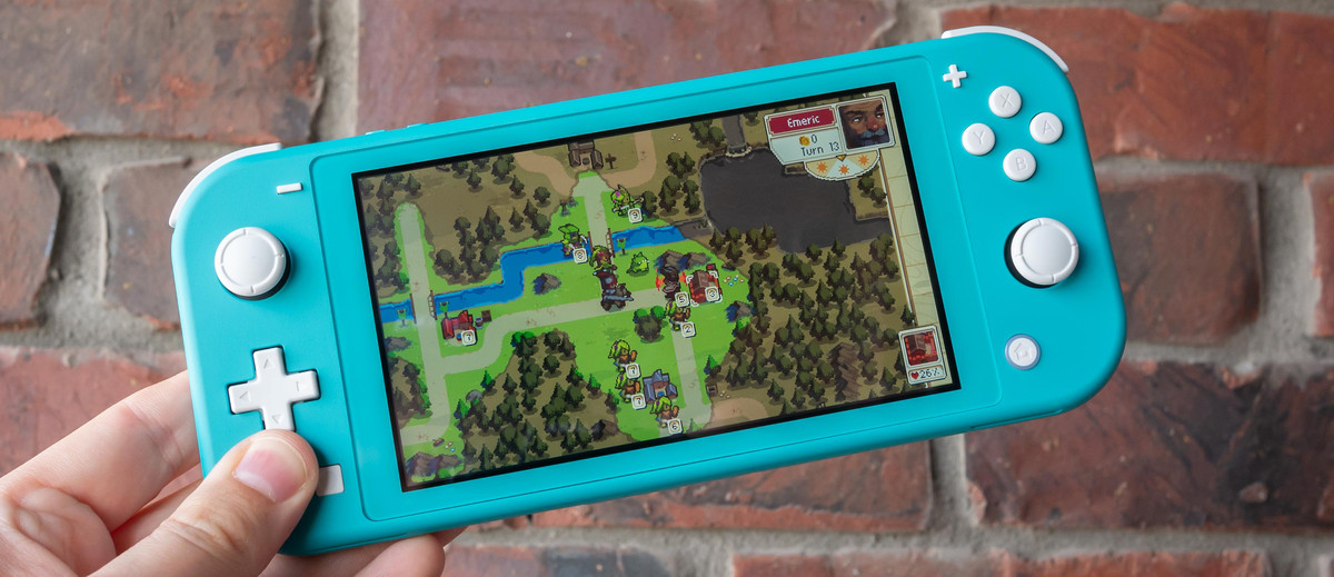 Внешний вид Nintendo Switch Lite
