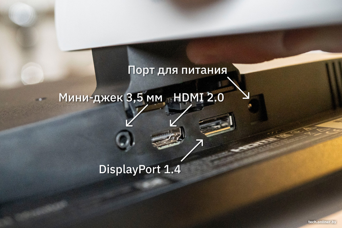 Порты Xiaomi Gaming Monitor