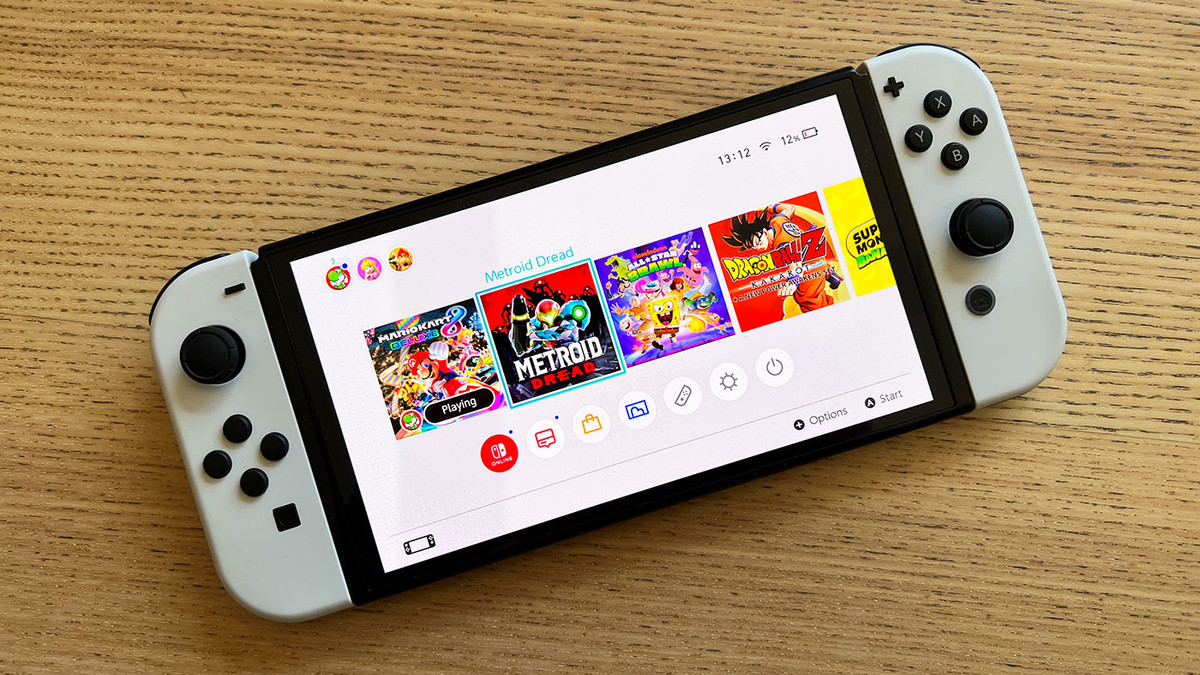 Внешний вид Nintendo Switch OLED