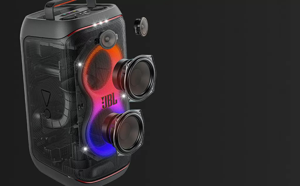 Динамики в колонке JBL