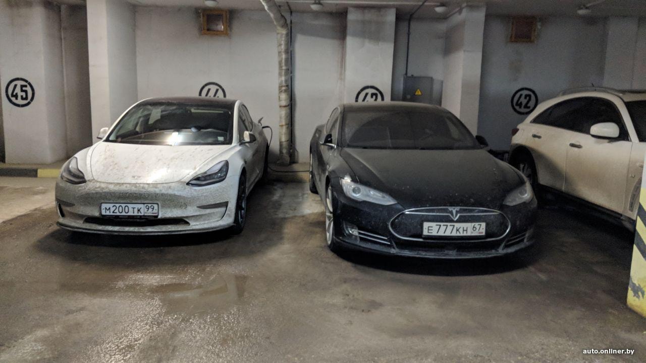 Tesla Model 3 едет в Минск