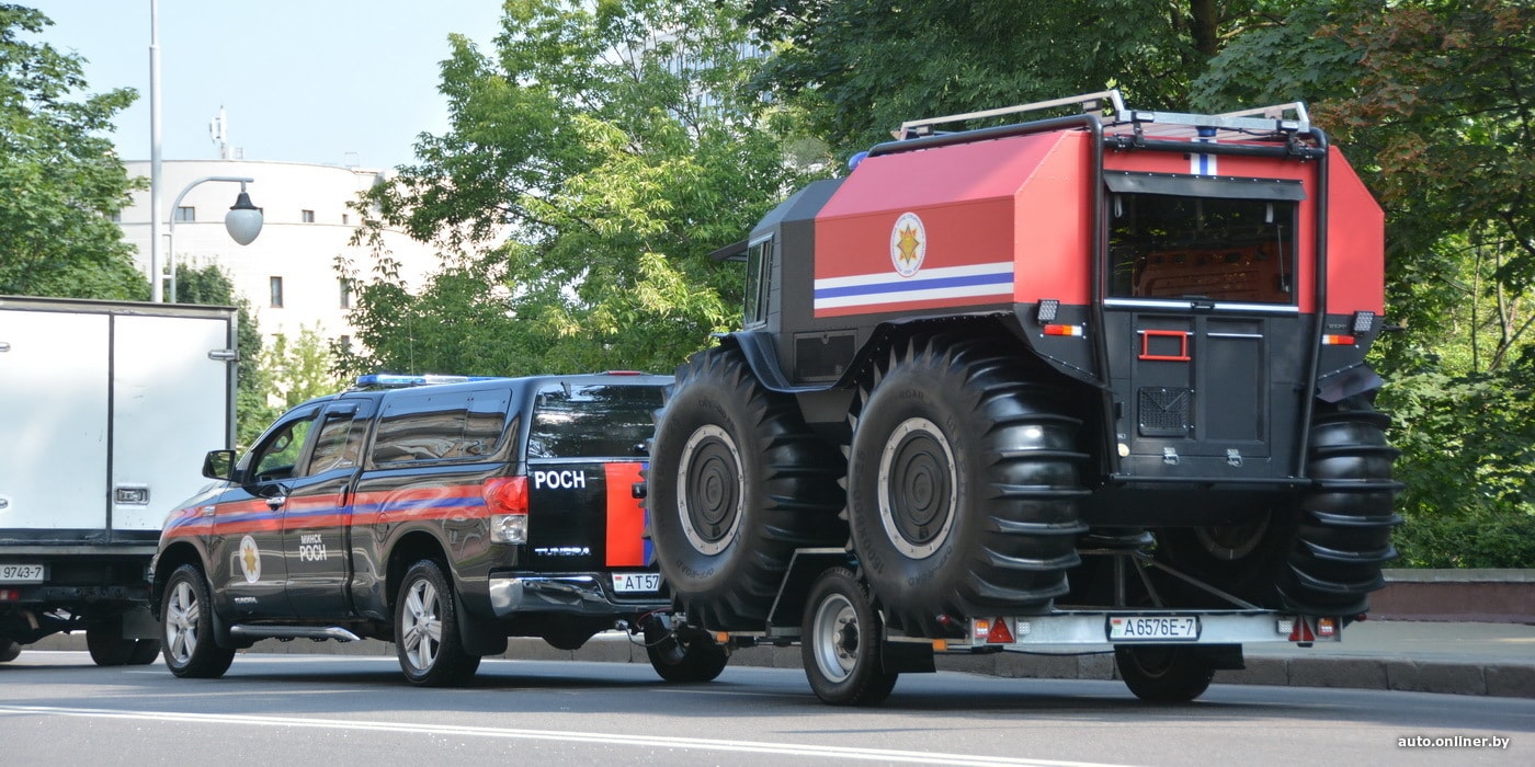 День пожарной службы в Минске. Изучаем самую интересную спецтехнику