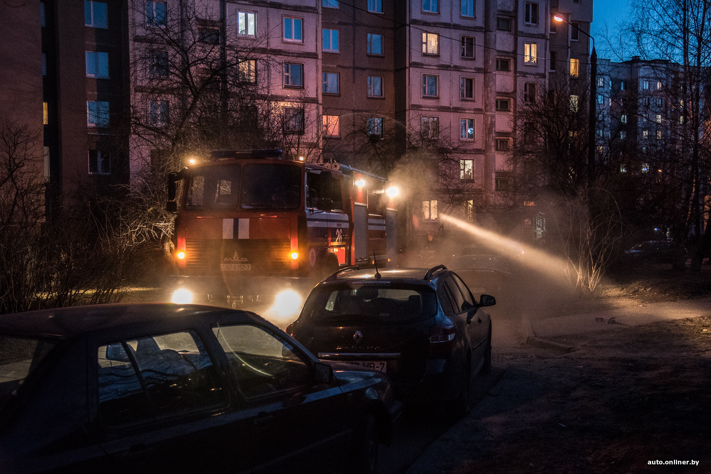 Сможет ли пожарная машина въехать во двор? Эксперимент в городских условиях