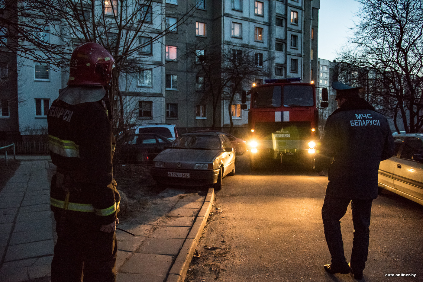 Сможет ли пожарная машина въехать во двор? Эксперимент в городских условиях