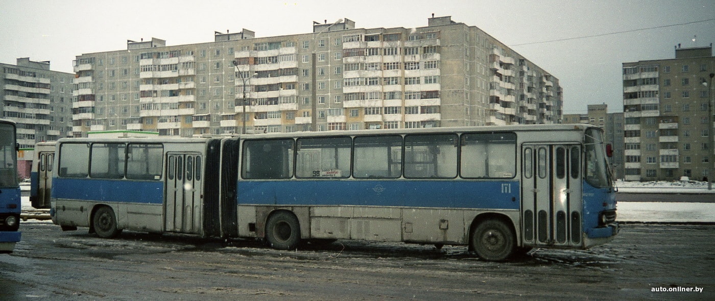 Вспоминаем историю городских автобусов Ikarus в Минске