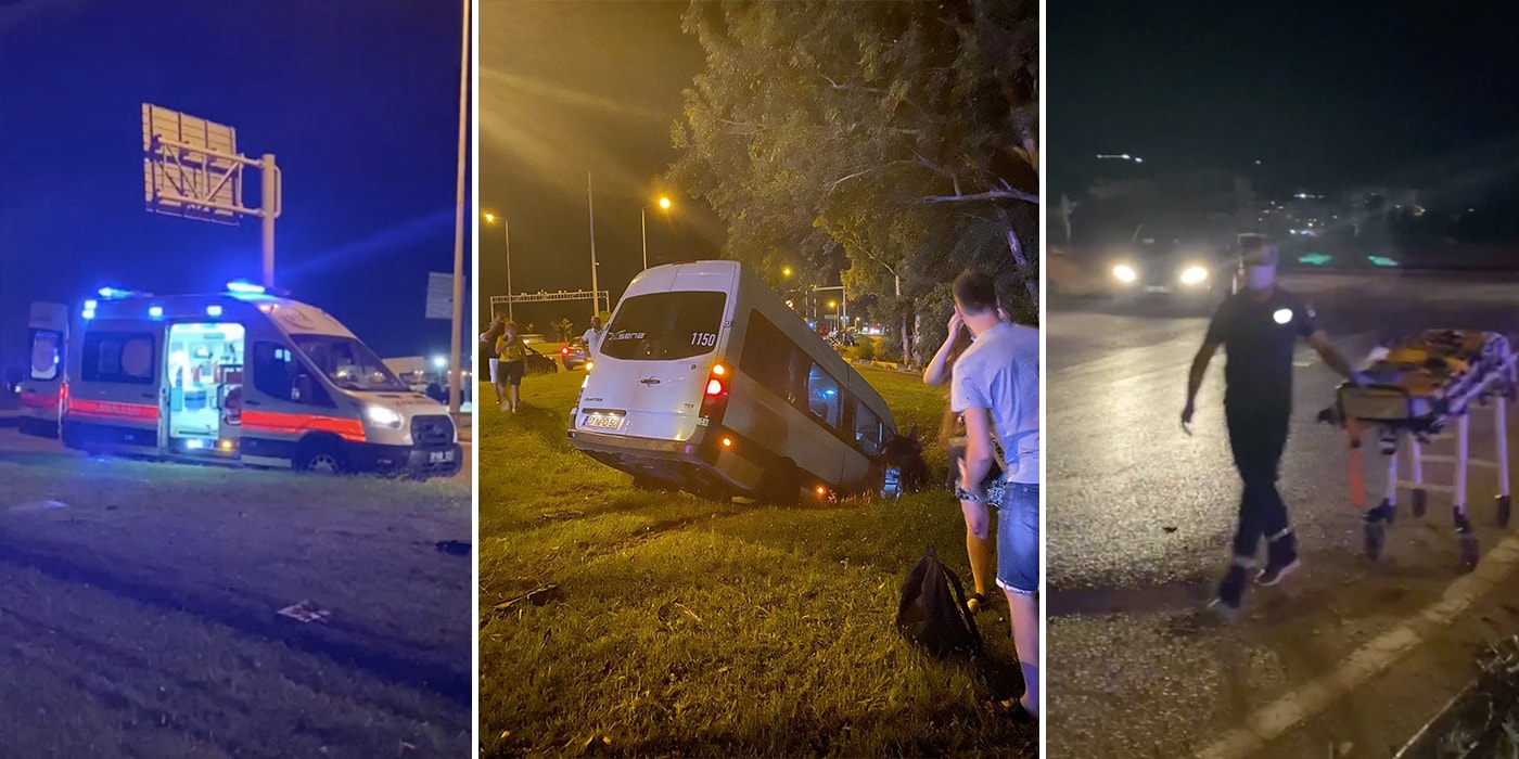 В Турции трансфер с белорусками попал в серьезную аварию. Девушки требуют компенсации за испорченный отпуск (видео)