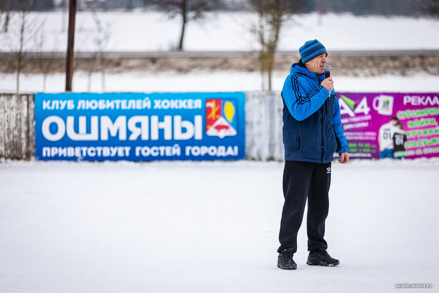 Winter Classic по-ошмянски. Энтузиасты проводят хоккейный турнир в  небольшом городе