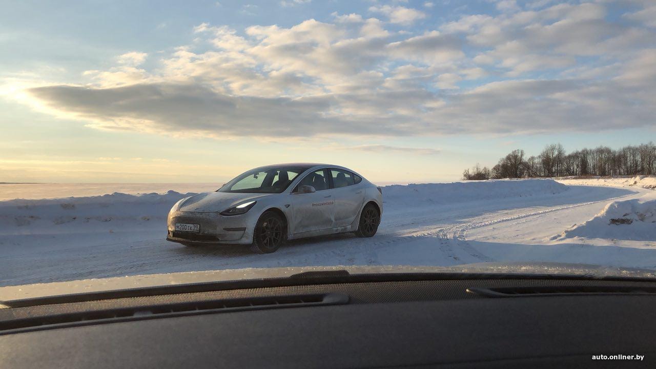 Tesla Model 3 едет в Минск