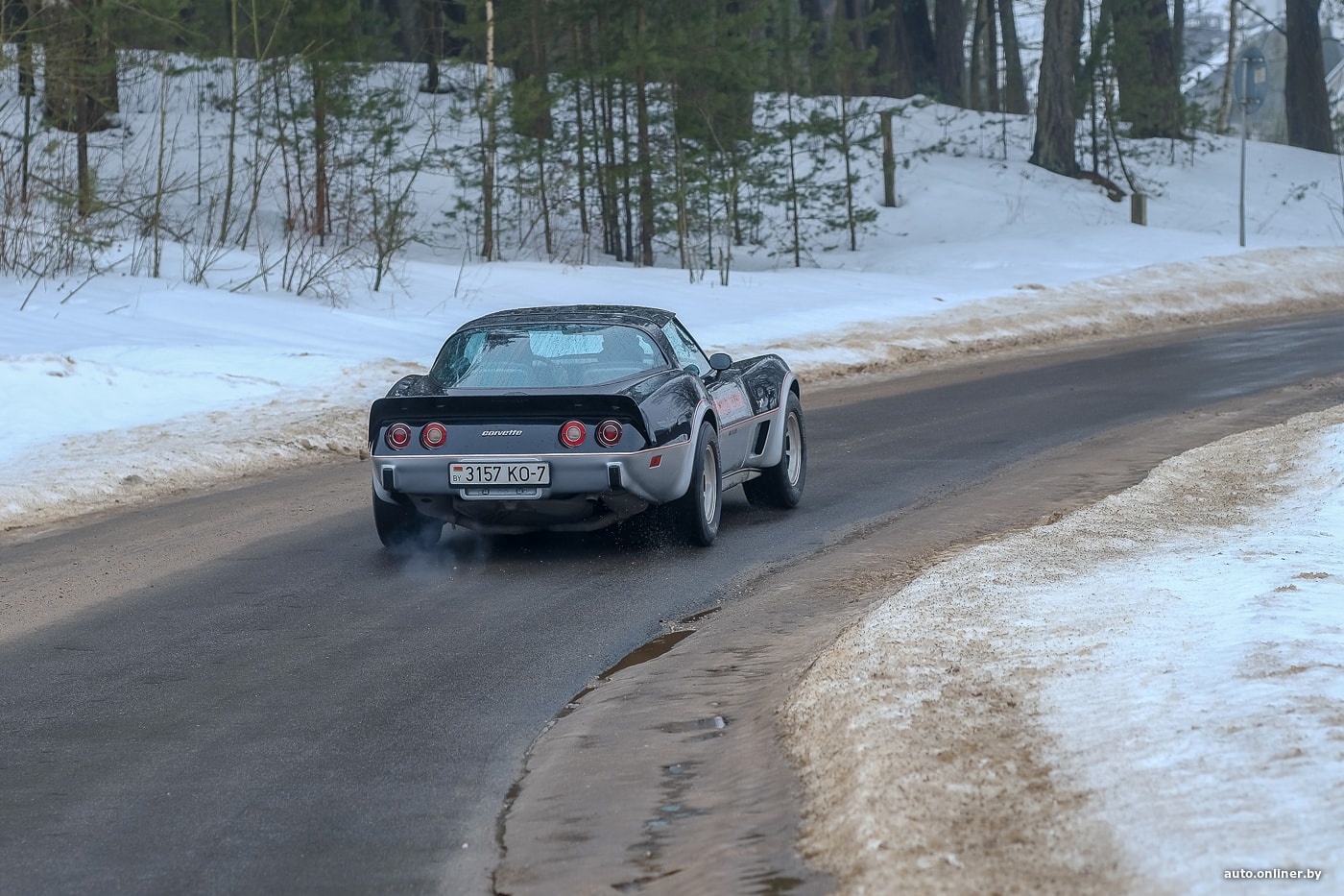 Chevrolet Corvette С3 из гонок в Индианаполисе, до сих пор вжимающий в  кресло