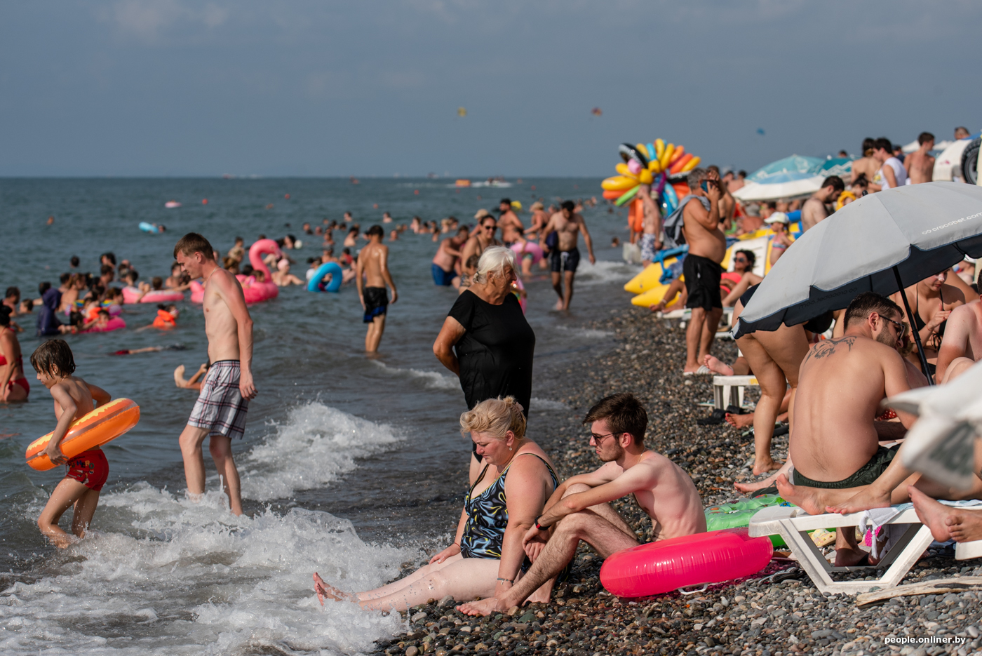 Батуми пляж в сентябре