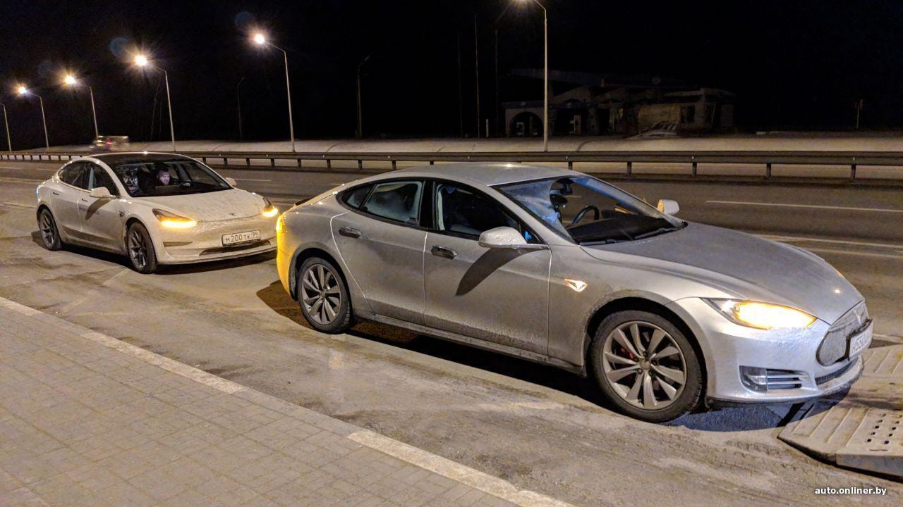 Tesla Model 3 едет в Минск