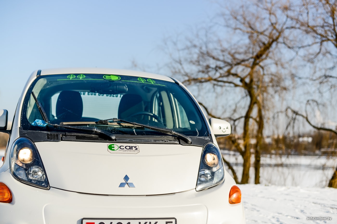 В продаже — первый ввезенный в страну электрокар Mitsubishi i-MiEV