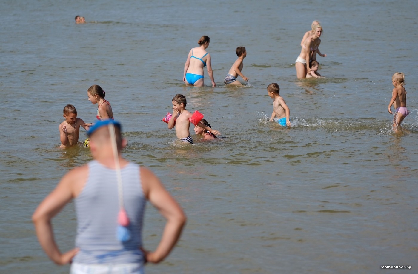 цнянское водохранилище пляж