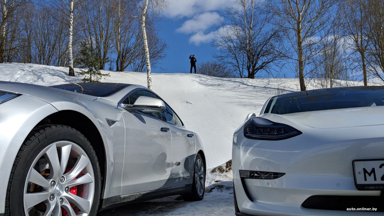 Tesla Model 3 едет в Минск