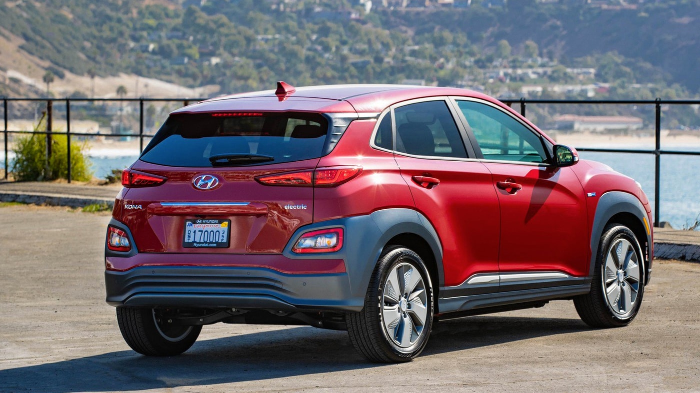 Электрический Hyundai Kona проедет на одном заряде больше 400 км