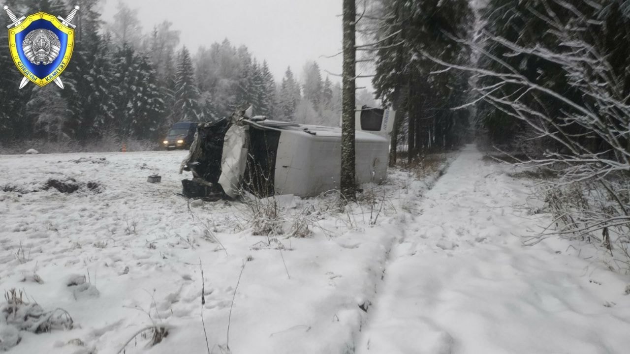 Трагедия в Витебской области: Skoda столкнулась с маршруткой, погибли двое  детей