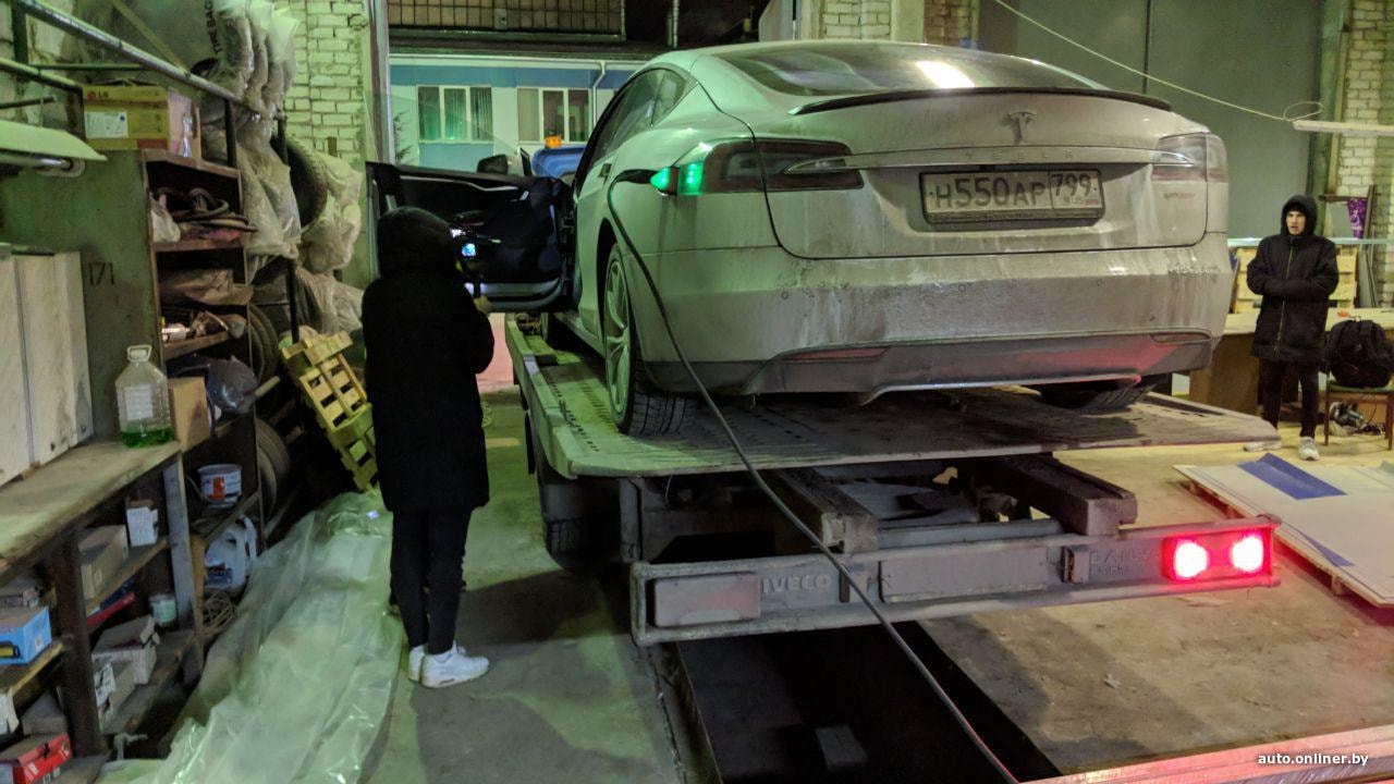 Tesla Model 3 едет в Минск